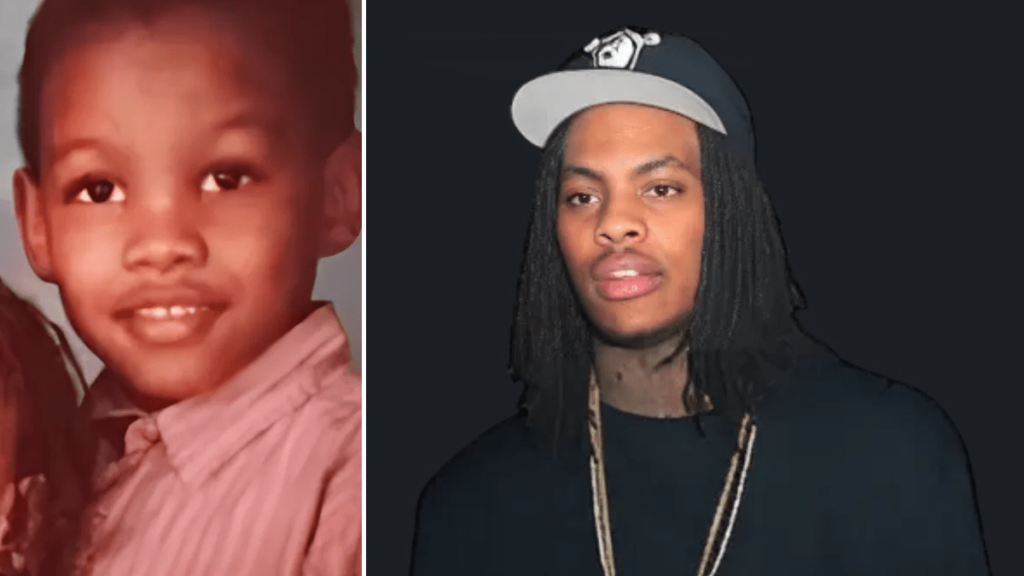 Rahleek Malphurs with Waka Flocka Flame